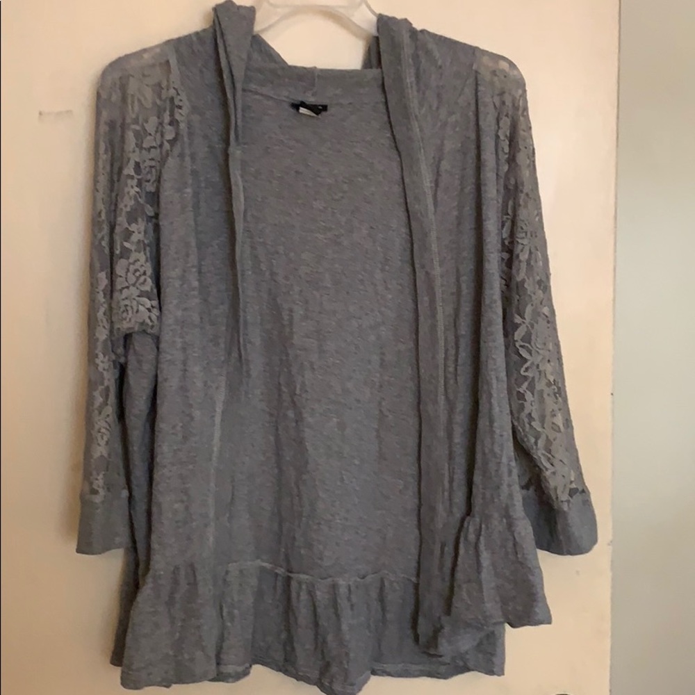 Torrid,Gray light jacket